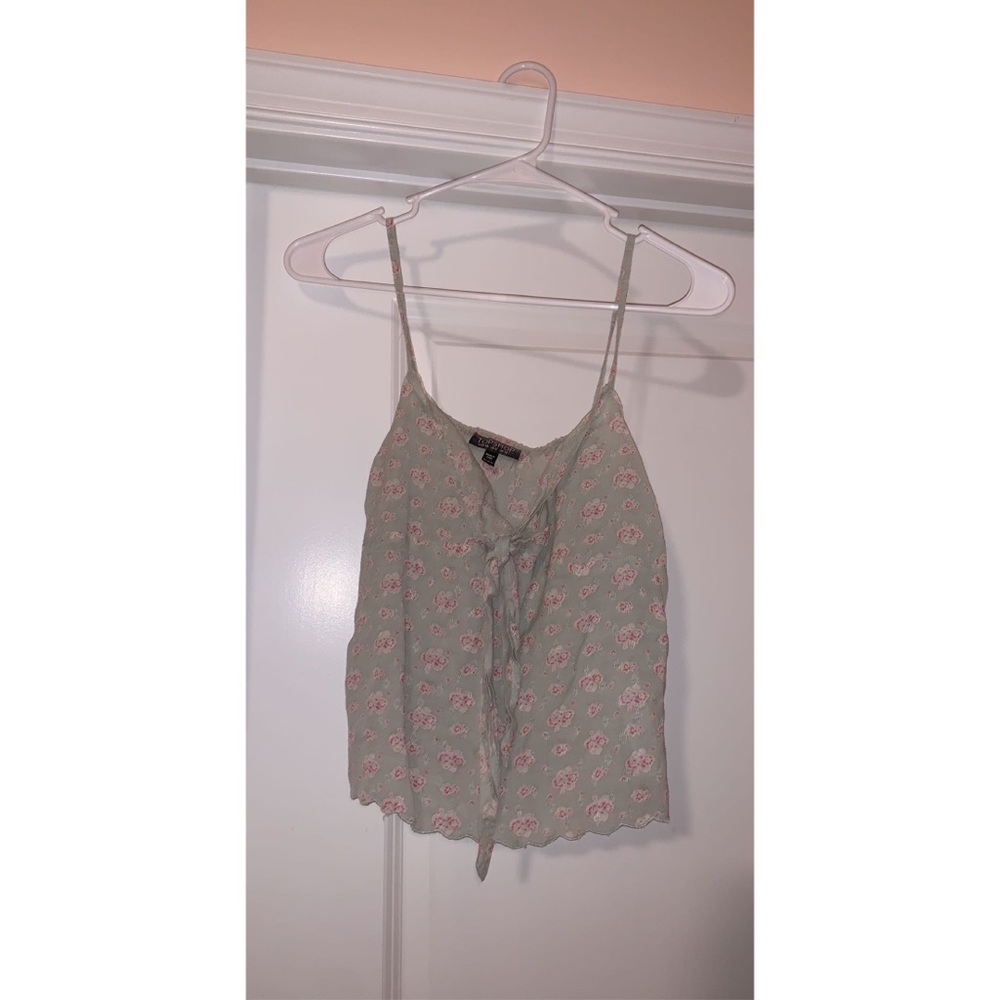 Topshop cropped tank